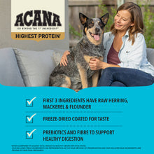 Load image into Gallery viewer, Acana Highest Protein Pacifica Dog Food