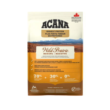 Acana Highest Protein Wild Prairie Dog Food