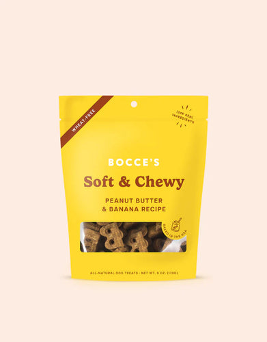 Bocce's Bakery Peanut Butter & Banana 170g Soft & Chewy Dog Treats