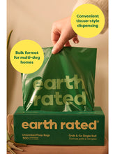 Load image into Gallery viewer, Earth Rated Unscented Grab &amp; Go 300 Poop Bags