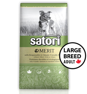 Satori Merit Responsible & Climate Friendly Large Breed Adult Dry Dog Food