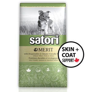 Satori Merit Responsible & Climate Friendly Skin & Coat Support Dry Dog Food