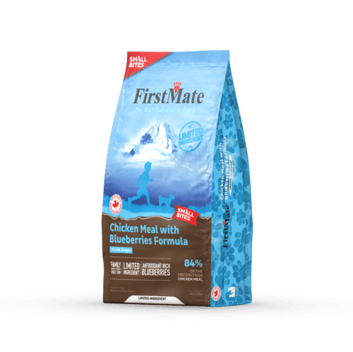 FirstMate Limited Ingredient Chicken Meal with Blueberries Formula Small Bites Dry Dog Food