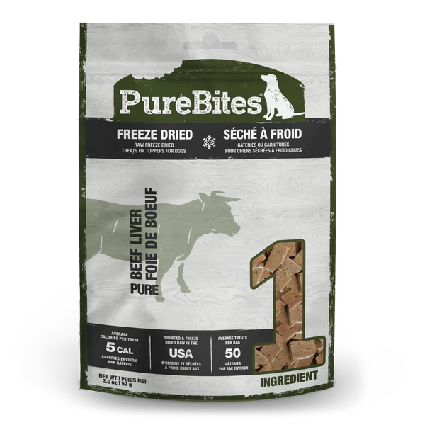 PureBites Beef Liver Dog Treats