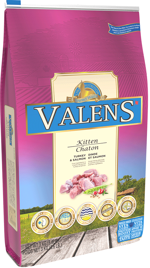 Valens Kitten Turkey & Salmon Cat Food