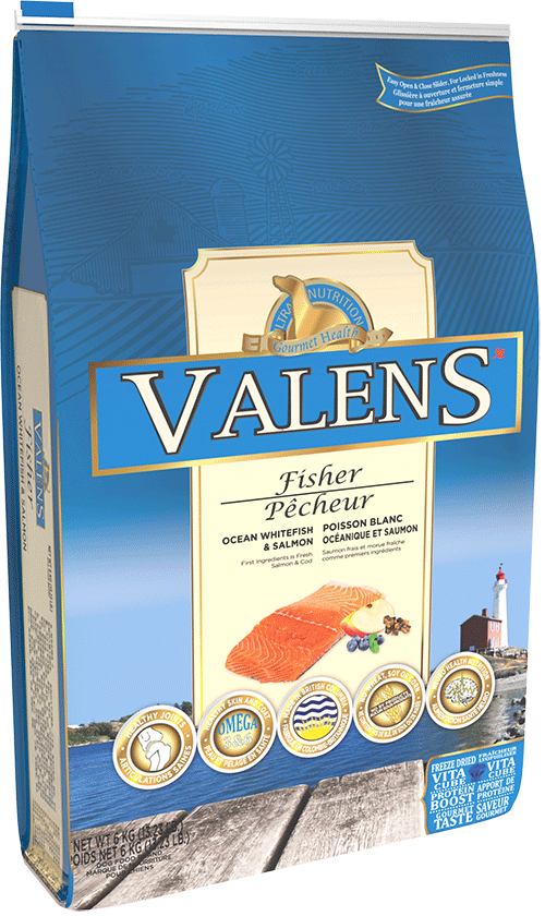 Valens Fisher Ocean Whitefish & Salmon Dog Food