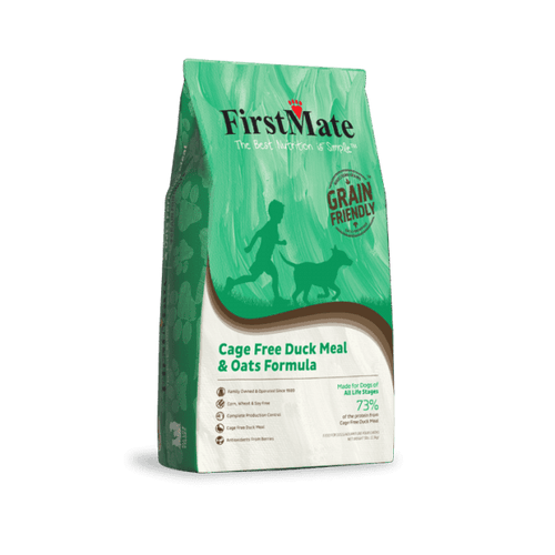 FirstMate Cage Free Duck & Oats Formula Dry Dog Food