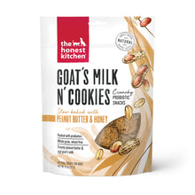 Load image into Gallery viewer, The Honest Kitchen Goat’s Milk N&#39; Cookies Peanut Butter and Honey Dog Treats