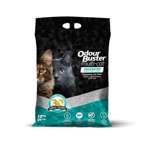 Odour Buster Multi-Cat 12kg Cat Litter