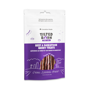 Tilted Barn Canadian Beef & Saskatoon Berry Dog Treats