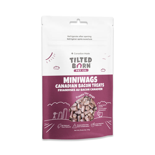 Tilted Barn Canadian Bacon Miniwags Dog Treats