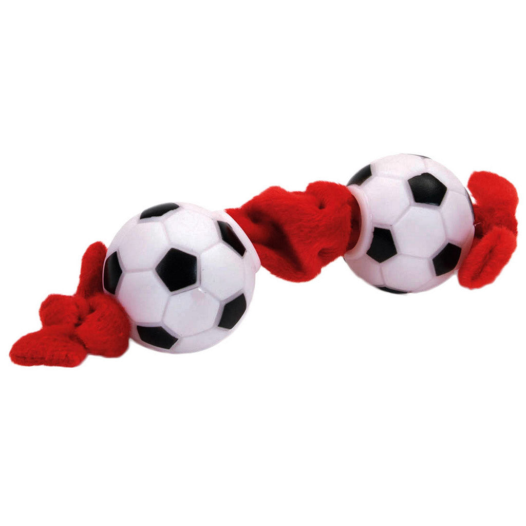 Plush soccer hotsell ball dog toy