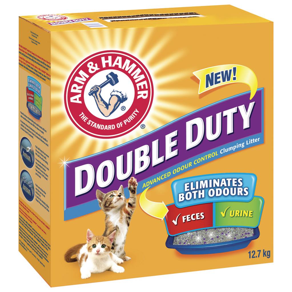 Arm & hammer 2025 double duty cat litter