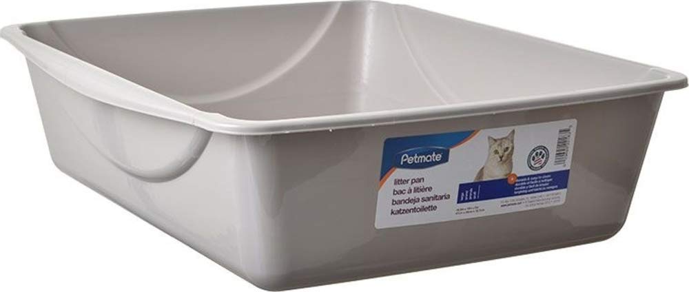 Petmate rimmed 2024 litter pan