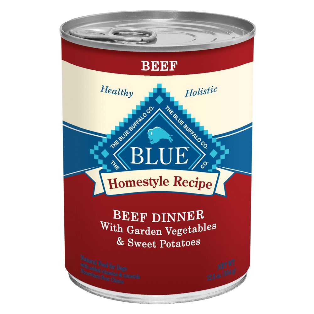 Blue Buffalo Homestyle Beef Garden Vegetable Adult Canned Dog