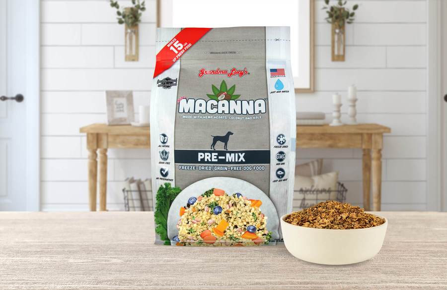 Grandma Lucy s Macanna Pre Mix Recipe Grain Free Freeze Dried Dog