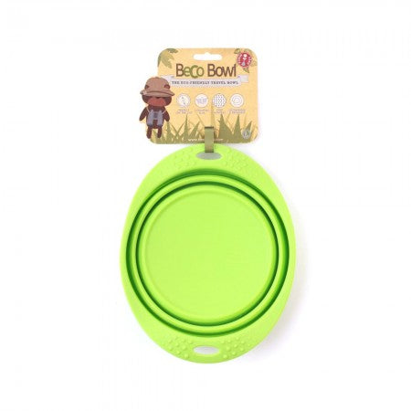 BeCo Bowl Travel Medium Green Critters Pet Health Store