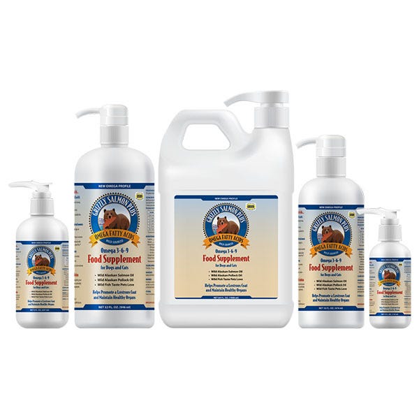 Grizzly pet sale products salmon oil