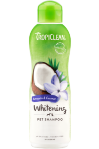 Dog bleaching shampoo sale