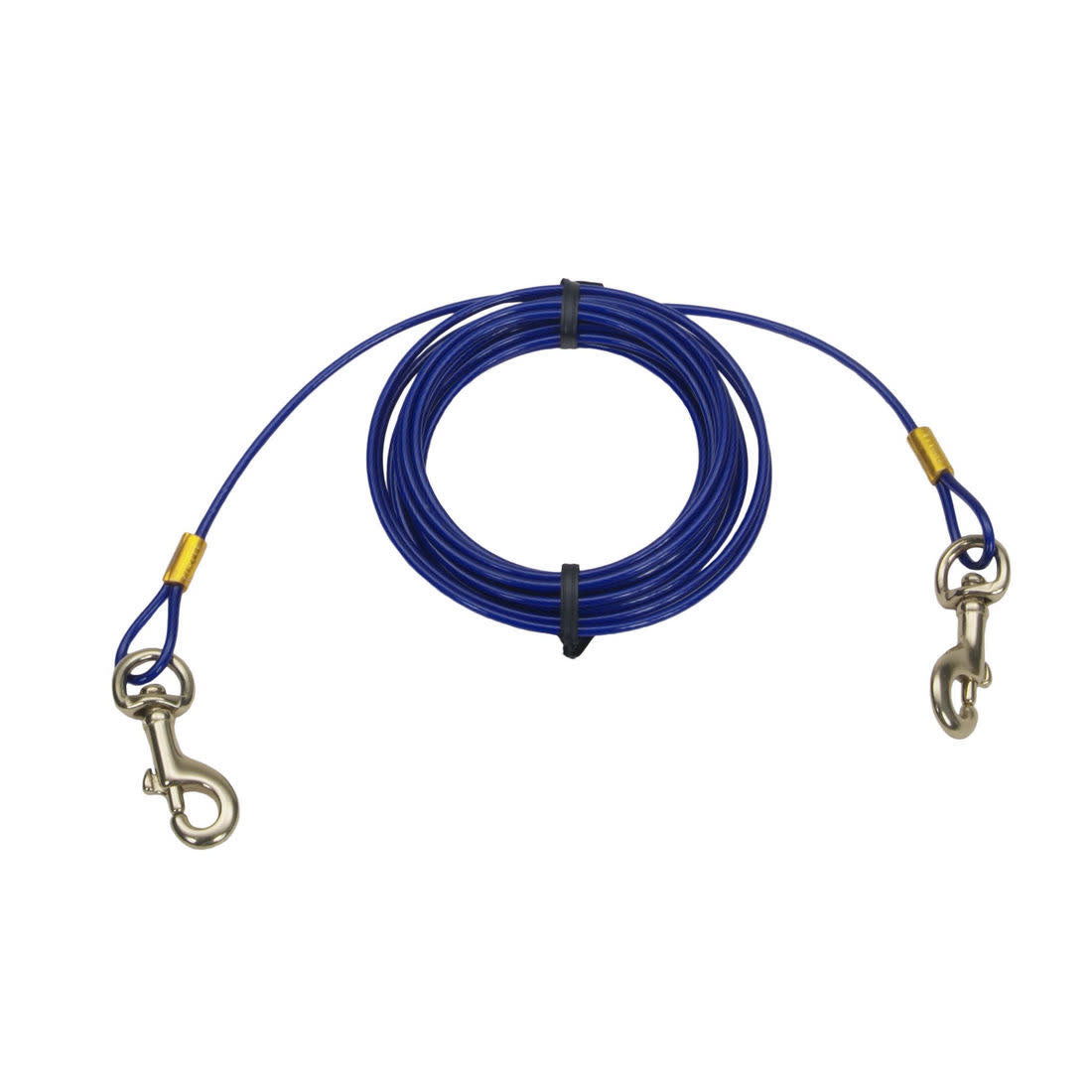 Dog tie down clearance cable